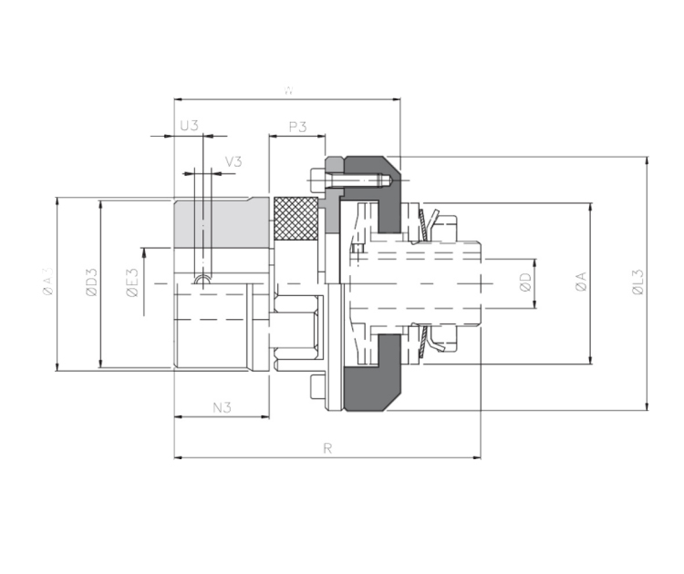 BF-G Torque Limiter 0-8000N.M